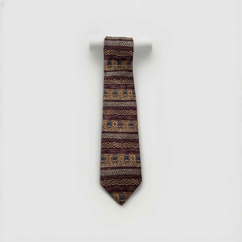 Cambridge Classics Design Men's Neck Tie 100%‎ Imported Silk